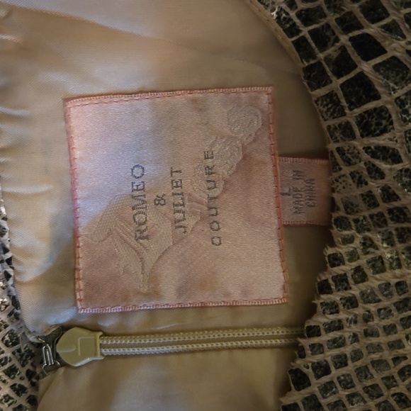 Romeo & Juliet Couture faux python dress - Picture 4 of 7